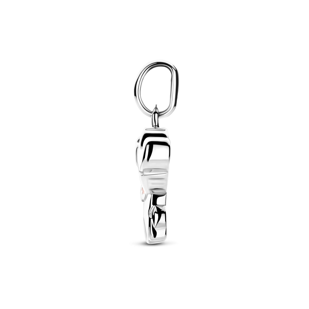 Zijaanzicht van de 'Elly de Olifant' hanger.