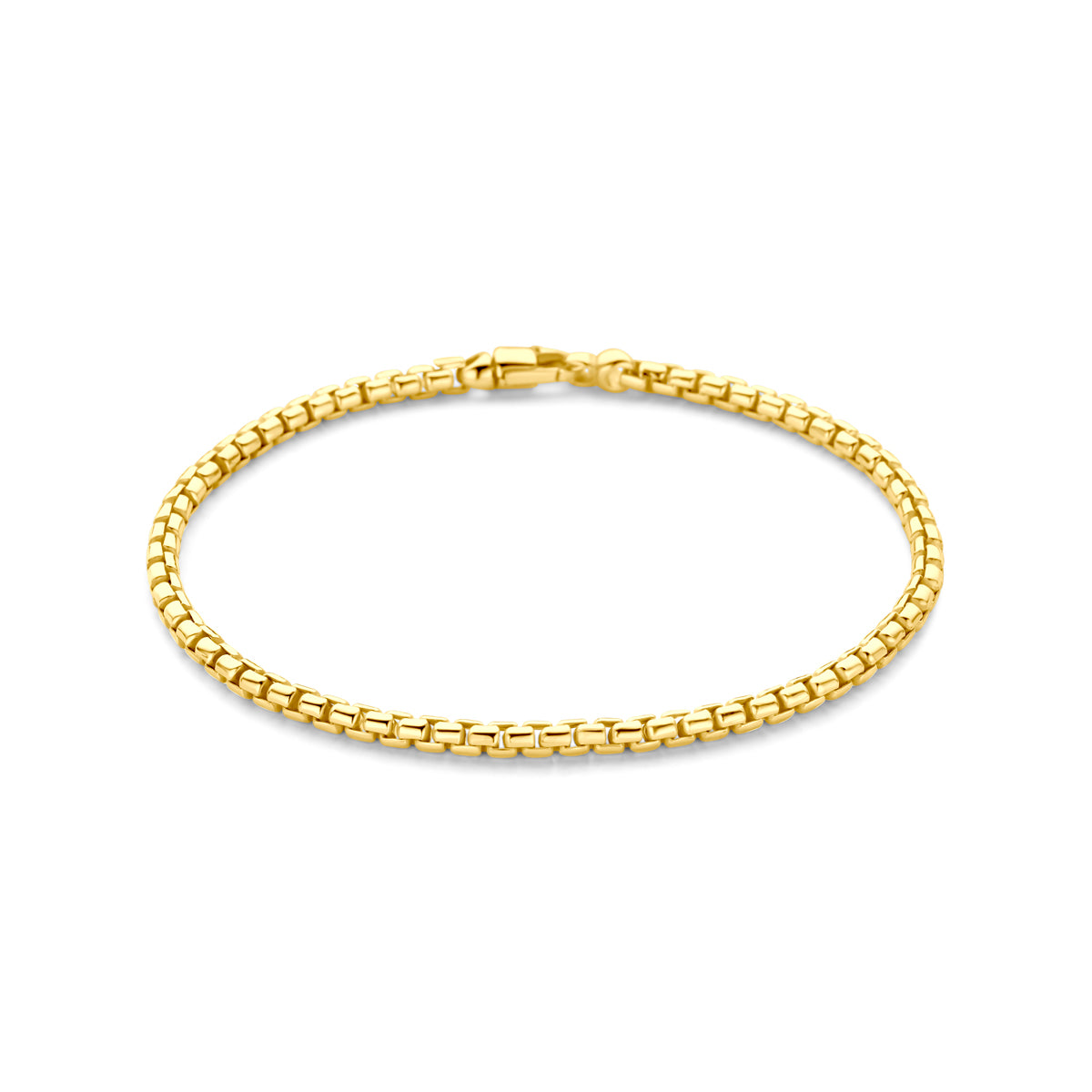Vooraanzicht van de Silgold schakelarmband